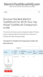 Mobile Screenshot of electrictoothbrushhq.com